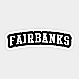 fairbanks Sticker